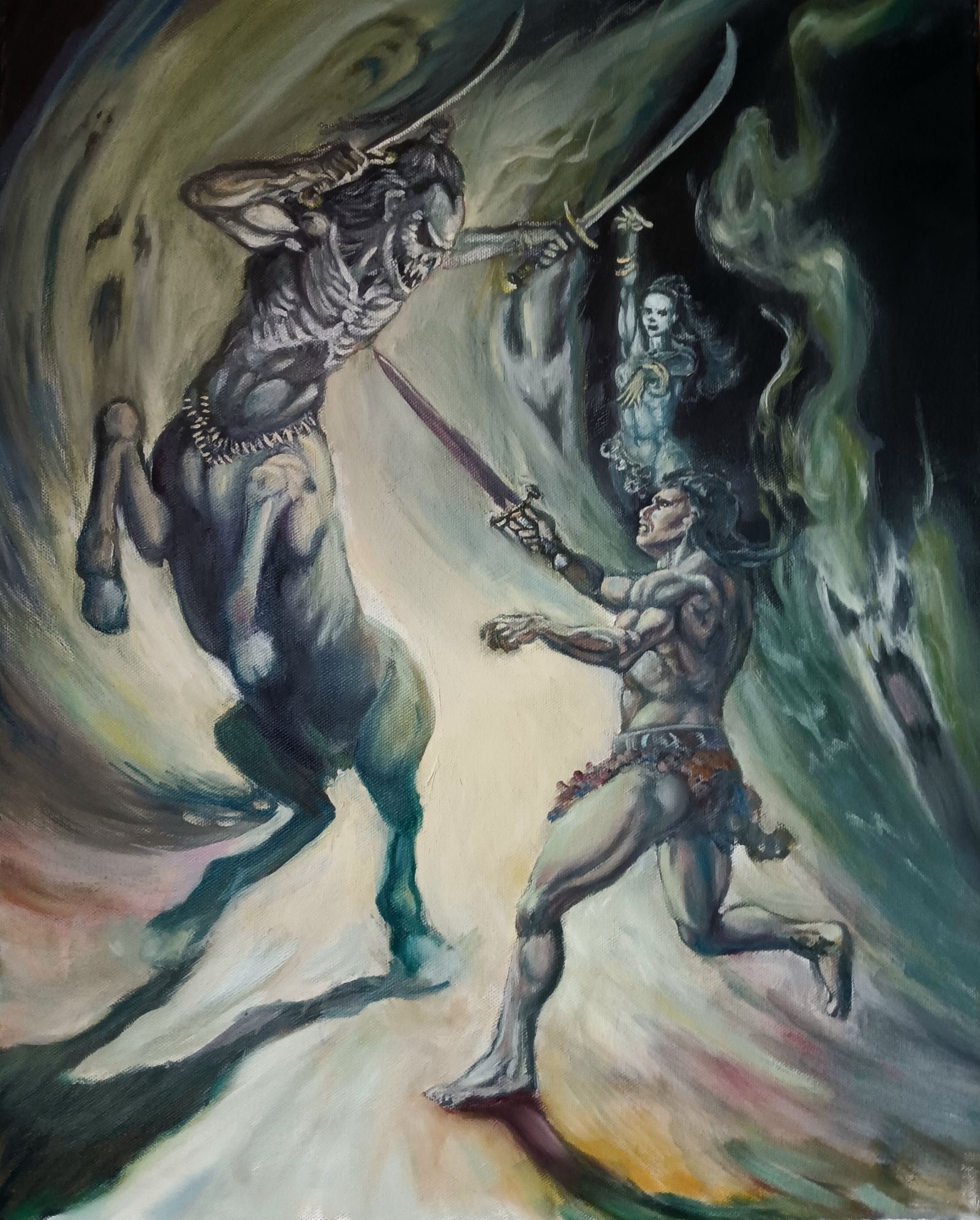 "Centaur" original painting for $949